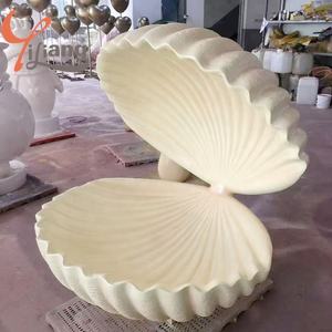 Escultura de <span class=keywords><strong>animales</strong></span> de fibra de vidrio de resina realista de diseño personalizado, serie marina, Concha, caracol de <span class=keywords><strong>mar</strong></span>, paisaje, pieza de arte decorativa - Product Image 6