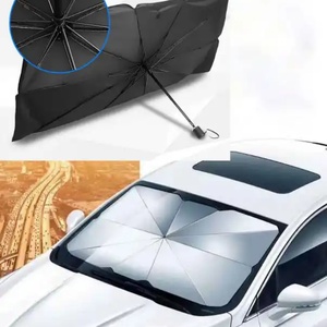 Parapluie de pare-brise de voiture promotionnel pliable automatiquement 4,2 m, pare-soleil semi-pliable portable pour agence de voyage - Product Image 2