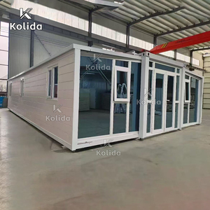 <span class=keywords><strong>Casa</strong></span> Expandible de Doble Ala con <span class=keywords><strong>Aura</strong></span> Verde, Vivienda Modular Sostenible Fuera de la Red - Product Image 3