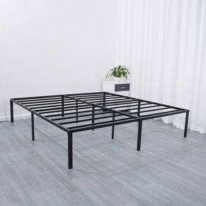 Wholesale Metal <strong>Platform</strong> King Size Queen <strong>Bed</strong> <strong>Frame</strong> Metal Modern Queen Steel Slats <strong>Bed</strong> <strong>Frame</strong> - Product Image 3