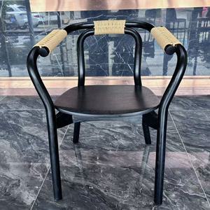 Vente en gros OEM ODM Mobilier de salon commercial Bar Café Bureau Cuisine Maison Hôtel Restaurant Bras Salle à manger Ensemble chaises - Product Image 6