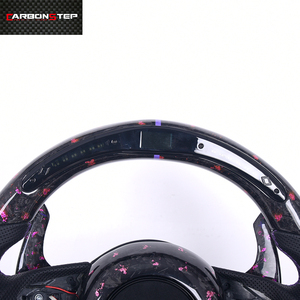 Forged Carbon Fiber <strong>LED</strong> Steering Wheel for Audi B8 2015-2016, A3 A4 A5 A6 RS6 <strong>RS7</strong> S5 S6 S7 S8 Q3, Custom Racing Wheel - Product Image 4