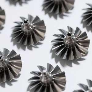 Servizio di lavorazione CNC lega di alluminio ad alta precisione lega di titanio fusione motore aeronautico turbina a disco Auto Turbo disco - Product Image 1