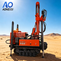 Foreuse hydraulique sur chenilles diesel de 260 m pour applications minières et aquifères