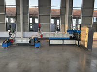 Ligne de granulation de plastique Junlite à double vis pour le recyclage des films agricoles en PP, PE, HDPE, LDPE, PPR
