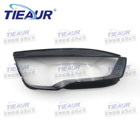 Accessoires de voiture TIEAUR, couvre-phare transparent, abat-jour, coques de lentilles, lentilles de phare, deux couleurs pour A7 2015-2017