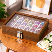 Gel UV Chrome Premium 24 Couleurs pour OEM, durcissement LED, non toxique, 2g par boîte, effet miroir personnalisable, usage professionnel