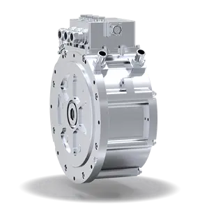 Generator pendingin air portabel Dc 350v, Motor fluks aksial ISG 35K Aluminium perak abu-abu ISG 35K tidak disediakan 96% 10 tahun IE5