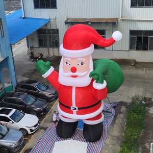 Nuevo Diseño de Muñeco de Nieve Inflable Gigante para Exteriores, Santa Claus Inflable Navideño para Publicidad, Inflables para Decoración de Fiestas - Product Image 2