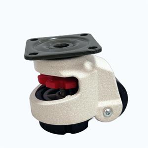 1,5 Zoll Silent <span class=keywords><strong>Industrial</strong></span> <span class=keywords><strong>Casters</strong></span> Mehrzweck-verschleiß fester, langlebiger Stahl mit einstellbarer Funktion für Kranken häuser - Product Image 4