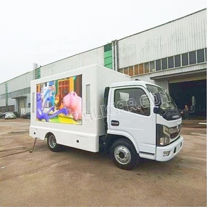 Camion publicitaire mobile Dongfeng 4x2 à écran LED couleur, panneau d'affichage LED, à vendre à bon <span class=keywords><strong>prix</strong></span> - Product Image 2