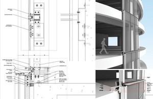 Fuson Fast Install Space Aluminium profil glas Einheitliche Aluminium glasfassade Spider <span class=keywords><strong>System</strong></span> Vorhang fassaden <span class=keywords><strong>system</strong></span>