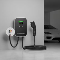 Pistolet de recharge pour véhicules électriques 7KW Type 1 avec câble de 5M, matériau PC ignifuge, large plage de température, pour usage domestique et commercial