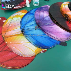 LEDA - Alas de Mariposa de Tela con Luces LED Románticas, Alas de Mariposa con Degradado de Color para Decoración de Bodas, Cumpleaños, Fiestas y Eventos - Product Image 6