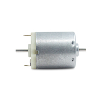 Motor DC listrik Mini, pengering rambut motor DC elektrik kecepatan tinggi 6v 12V 360 365 380 385 390 395