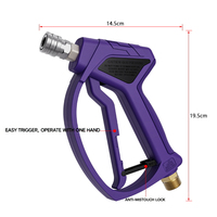 Pistolet à eau haute pression transfrontalier SG28 4060 psi, nettoyeur haute pression en plastique avec raccord rapide 1/4 pour le detailing automobile et le lavage de voitures