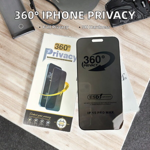 <span class=keywords><strong>OGGI</strong></span> 360 Protezione Schermo Privacy in Vetro Temperato Anti-Spia Anti-Urto Magnetico Durezza 9H per 17/16/15/14/13/12 Pro Max - Product Image 3