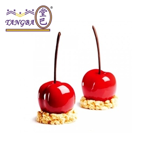 Moule en Silicone 3D Tangba 8 Cerises, Rond, pour Pâtisserie Française, Gâteau aux Fruits, Mousse et Pâtisseries - Product Image 2