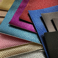 Cuir PU brillant nacré, résistant au vent, pour sacs, chaussures, bagages, accessoires, finition décorative, motif en simili cuir
