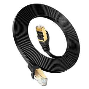 Cable Ethernet de Alta Velocidad D-Sunty RJ45 FTP, Cable de Conexión Plano CAT6A Cat7 con Cubierta de PVC para Cables de Comunicación 8p8c - Product Image 5