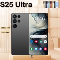 Teléfono Móvil S25 Ultra Android Original Desbloqueado, 16GB+1TB, Versión Global, Smartphone 5G, Desbloqueo Rápido, Multitarea