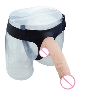 Adult Toys Xxl X Sex Woman Wear Simulation Penis Leather Pants Sexy Female Masturbators Dildo Sex Doll Silicone Rubber