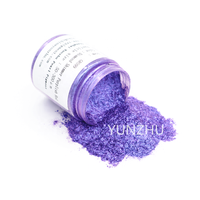 Pigments nacrés en poudre de verre borosilicate de mica perlé de qualité cosmétique pour cosmétiques pour ongles Type aluminium et titane