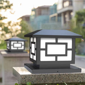Nouvelle lampe solaire LED de jardin, IP65, étanche, énergie solaire, lumière extérieure de cour, télécommande, lumière de pilier, lampes de jardin, 2-3W - Product Image 2