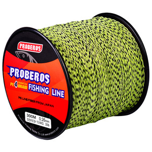 Coloré Tresse 4 300m PE Tressé Ligne De Pêche Plus Lisse Hercules Brins Tresse Fil Tresse Ligne De Pêche Sedal - Product Image 5