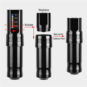Máquina de Tatuaje Inalámbrica en Oferta, 2 Baterías Recargables, Motor Potente, Pluma de Tatuaje Profesional para Maquillaje Permanente - Product Image 4