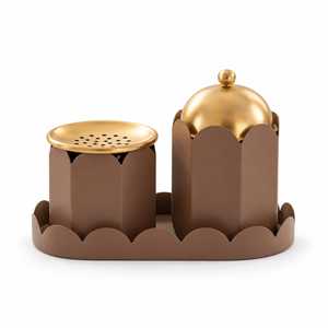 Wooden And Glass <b>Incense</b> <b>Burner</b> with Ash Catcher for <b>Incense</b> Sticks <b>Cones</b> Home Meditation and Easy Cleaning - Product Image 4