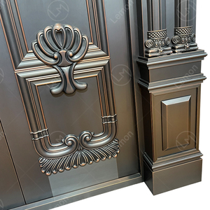 Ingresso turco ingresso in acciaio Porte esterne Porte blindate a <span class=keywords><strong>doppia</strong></span> foglia di tacchino - Product Image 6