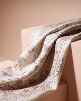 Hijab à imprimé floral de qualité supérieure, doux et léger, pour femmes musulmanes, à porter au quotidien, vente en gros, directement de l'usine, logo personnalisé