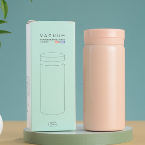 Tasse isotherme créative en acier inoxydable 304, mini-tasse de poche à petite capacité, pour voiture, cadeau publicitaire, gourde isotherme sous vide - Product Image 6