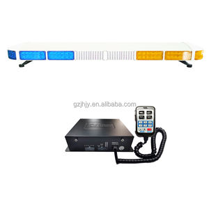 1400MM lightbar עם רמקול וסירנה שוטר אזהרת אור בר <span class=keywords><strong>led</strong></span> אמבר אזהרת אור בר - Product Image 3