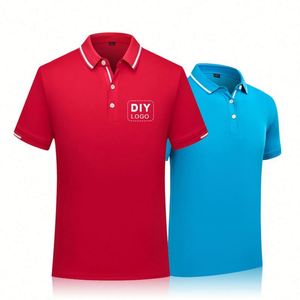 เสื้อโปโลโพลีเอสเตอร์แบบใหม่ รับสั่งทำปักโลโก้ OEM เสื้อโปโล - Product Image 2