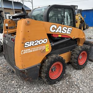 CASE SR200 Skid Steer Loader High-Efficiency Skid Loader Advanced Features for Enhanced Productivity <b>Snow</b> Removal & Landscaping - Product Image 5