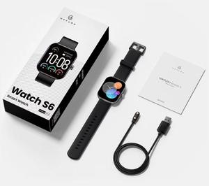 สำหรับนาฬิกาอัจฉริยะ HAYLOU S6 หน้าจอ AMOLED 2.01 นิ้ว แบตเตอรี่ใช้งานได้นาน 20 วัน นาฬิกาออกกำลังกาย 127 โหมดกีฬา เครื่องติดตามการออกกำลังกาย - Product Image 3