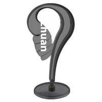 Support de rangement transparent en silicone Yanjin Z25 réglable et écologique pour écouteurs et casques d'ordinateur de bureau