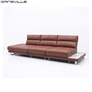 Sofá modular de esquina reclinable, muebles modernos para sala de estar, sofá Seccional de cuero, conjunto de sofá reclinable - Product Image 2