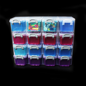 29626 tiroir <span class=keywords><strong>de</strong></span> rangement en plastique Rectangle 16 pièces petites boîtes empilables détachables <span class=keywords><strong>organisateur</strong></span> <span class=keywords><strong>de</strong></span> <span class=keywords><strong>bureau</strong></span> écologique moulé par injection - Product Image 2
