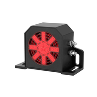 Super fort 12V 140dB alarme de recul étanche 2 voies sirène de secours bip sonnerie haut-parleur véhicule klaxon voiture lumière accessoires