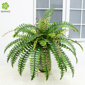 Plante artificielle de fougère en soie, haute simulation, pour décoration intérieure de bureau, verdure - Product Image 4