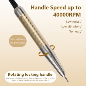 Novedades 2026: Máquina Profesional de Manicura y Pedicura de Alta Calidad, 40000 RPM, para Uñas de Aluminio - Product Image 6