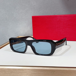 Gafas de Sol Rectangulares de Diseño para Hombre y Mujer, Montura Negra Gruesa, Lentes Cuadradas de Moda, Protección UV400, Gafas para Fiestas al Aire Libre - Product Image 2