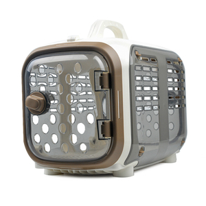 calidad de la aviación portátil de plástico gato <span class=keywords><strong>perro</strong></span> de lujo <span class=keywords><strong>para</strong></span> mascotas <span class=keywords><strong>caja</strong></span> aérea aprobado de jaulas de transporte - Product Image 3