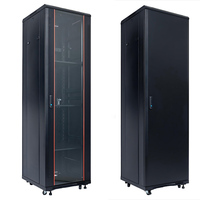 Rak Server Pintar Mobile 42u Kedalaman 800mm 15u 19u 24u 25u 32u dengan Sistem Pendingin