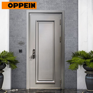 OPPEIN <span class=keywords><strong>Prix</strong></span> <span class=keywords><strong>d</strong></span>'usine Porte <span class=keywords><strong>de</strong></span> <span class=keywords><strong>sécurité</strong></span> en acier forgé Entrée résidentielle finie pour application <span class=keywords><strong>de</strong></span> villa - Product Image 4