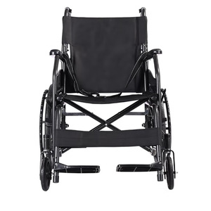 Fauteuil roulant manuel pliable léger avec frein en U pour personnes âgées et handicapées - Product Image 4