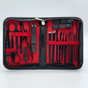 Ensemble <span class=keywords><strong>de</strong></span> manucure complet <span class=keywords><strong>de</strong></span> <span class=keywords><strong>bonne</strong></span> qualité, outil <span class=keywords><strong>de</strong></span> beauté, ensemble <span class=keywords><strong>de</strong></span> manucure populaire dans un étui, logo personnalisé - Product Image 2